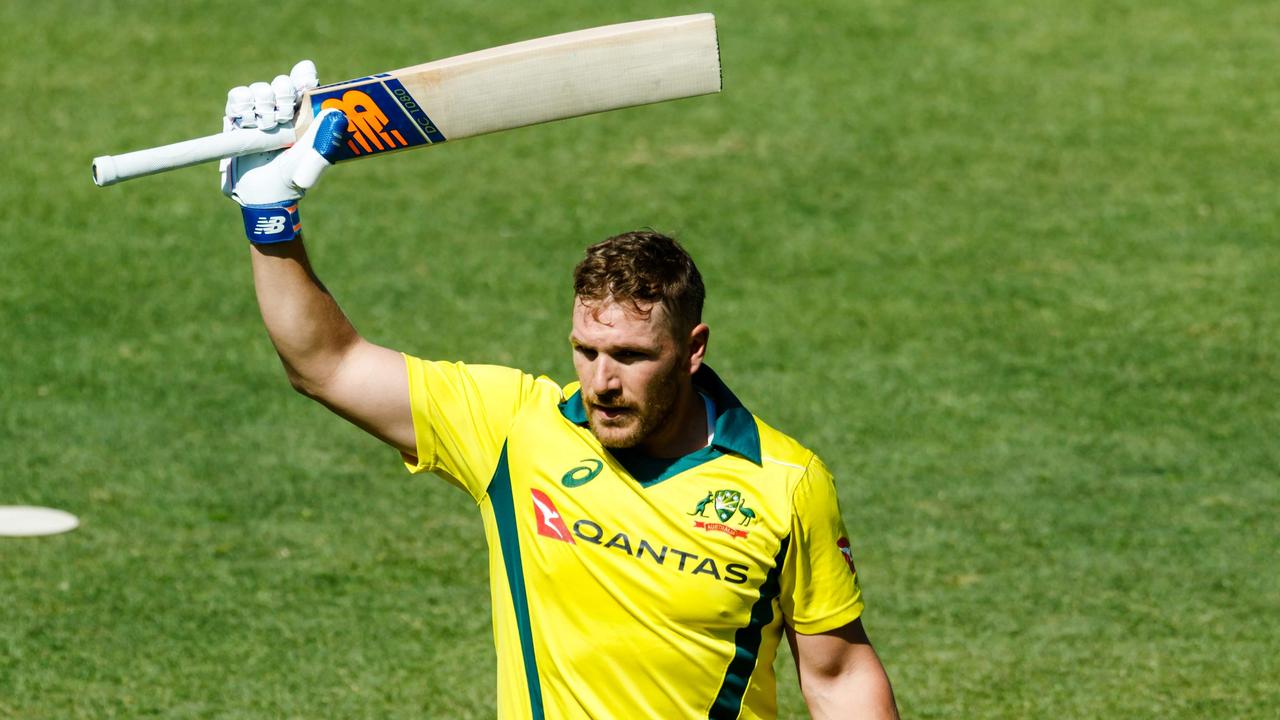 Australia's captain Aaron Finch blasted 172.