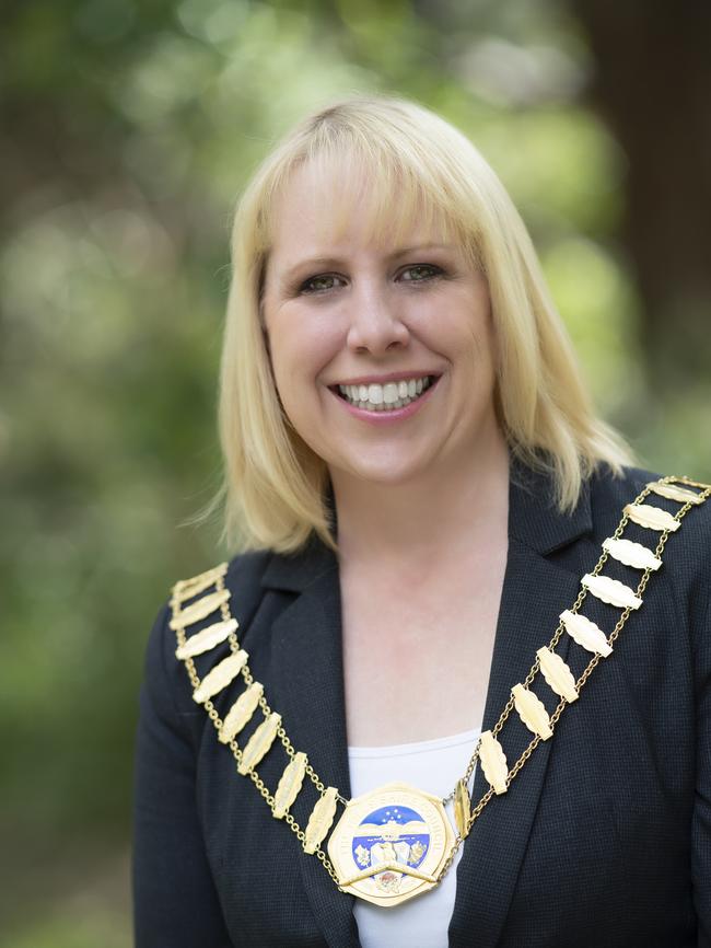 Hills Shire Mayor Michelle Byrne criticised the lack of connection from the new airport to The Hills.