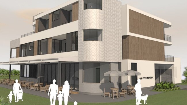 A shop-top housing development has been proposed for 65 Cylinders Drive in Kingscliff.