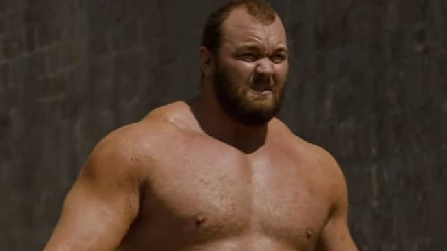 Hafþór Júlíus Björnsson took over as Gregor Clegane in GoT.