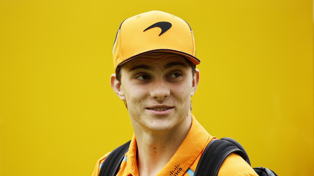 BARCELONA, SPAIN - JUNE 23: Oscar Piastri of Australia and McLaren looks on in the Paddock prior to the F1 Grand Prix of Spain at Circuit de Barcelona-Catalunya on June 23, 2024 in Barcelona, Spain. (Photo by Chris Graythen/Getty Images)