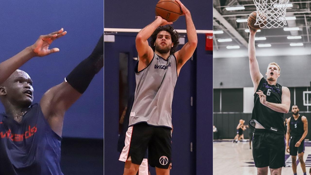 Australians have been going through pre-draft workouts.