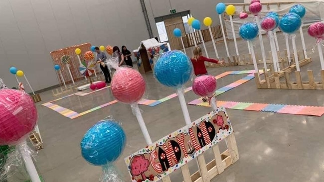 Candyland at Santa's Winter Village at Noarlunga. Picture: Facebook