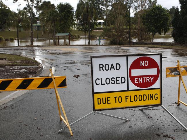 Caboolture cleans up after last Fridays deluge.
