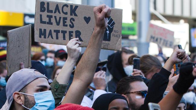 The Black Lives Matter protests are taking place all over the world. Picture: Matrix Pictures