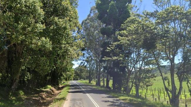 Ben Goodall tragically died after a single vehicle crash on Clothiers Creek Rd at Bogangar on Saturday, September 21. Picture: Google Maps.