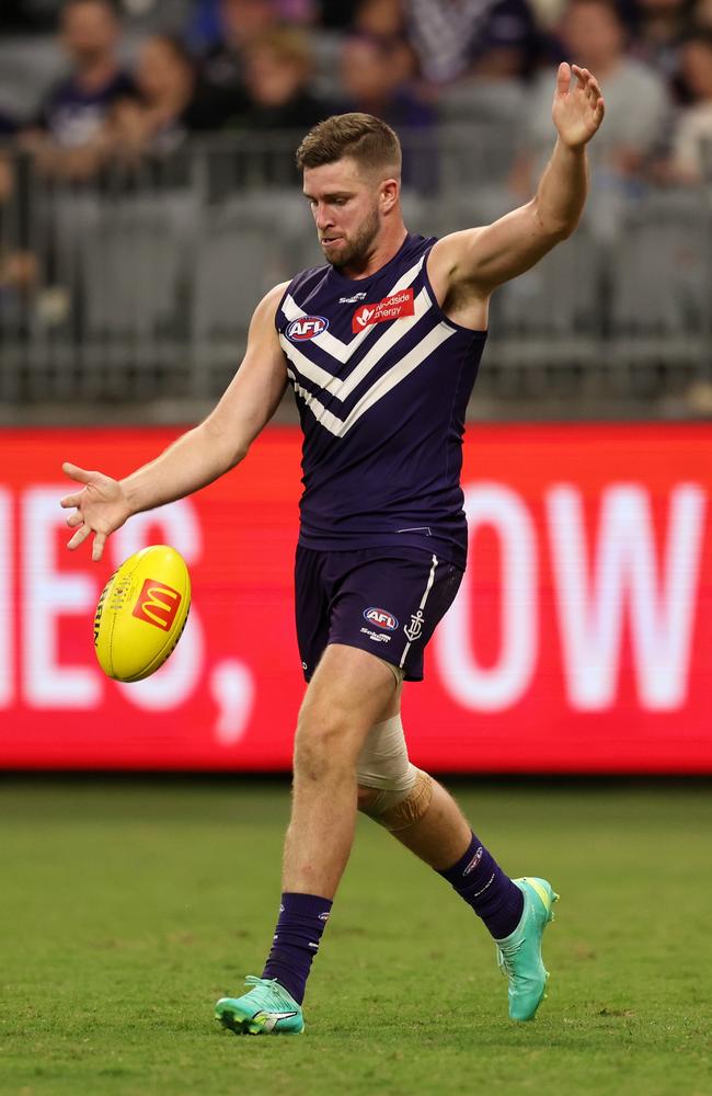 Brandon Ryan is cousins with Fremantle star Luke Ryan. Picture: Will Russell