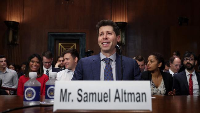 OpenAi chief executive Samuel Altman – who operates ChatGPT – gives testimony before the US Senate Judiciary Subcommittee on Privacy, Technology, and the Law last month. Picture: Win McNamee/Getty Images/AFP