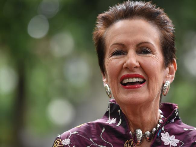 SYDNEY, AUSTRALIA - NewsWire Photos FEBRUARY, 09, 2021: City of Sydney Lord Mayor Clover Moore during the Sydney Lunar Festival Media Launch at the Chinese Garden of Friendship in Sydney. Picture: NCA NewsWire/Joel Carrett