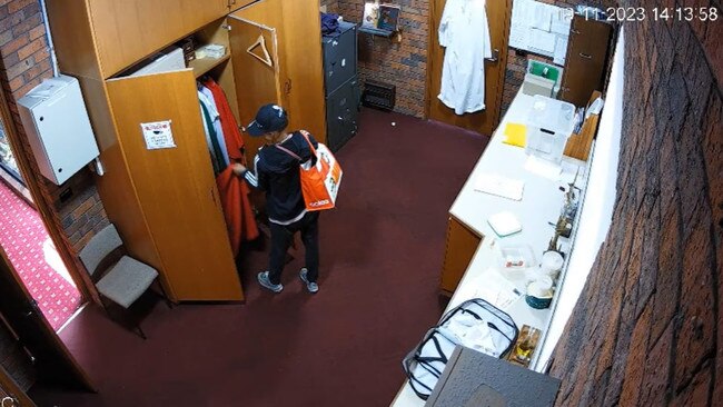 Officers say they understand the woman proceeded to take envelopes and various items. Picture: Victoria police