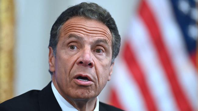 New York Governor Andrew Cuomo. Picture: AFP