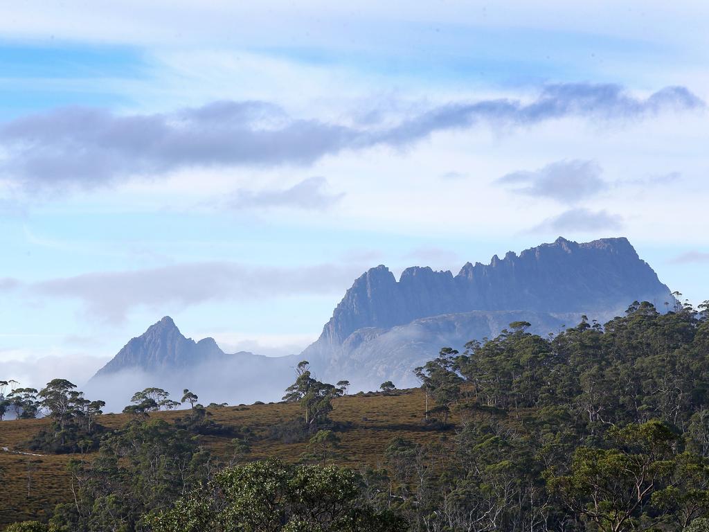 View from Cradle Mountain. Picture Chris Kidd