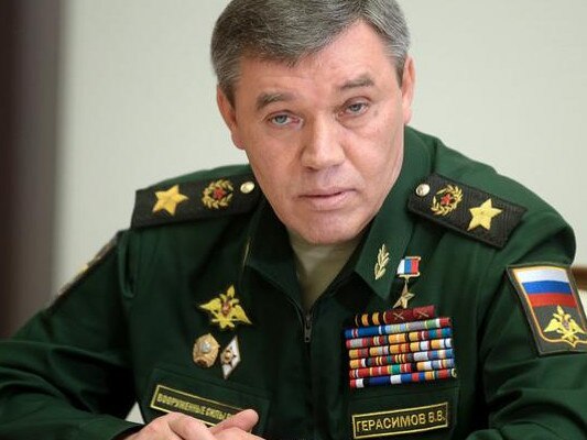 General Valery Vasilyevich Gerasimov, Russian Deputy Defence Minister and Chief of the General Staff. Picture: Supplied