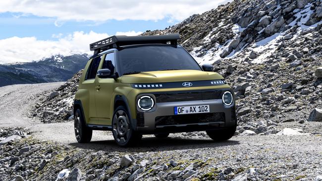 Hyundai’s more practical Inster Cross. Picture: Supplied