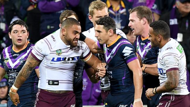 The Storm and Sea Eagles will clash again in Round 18.