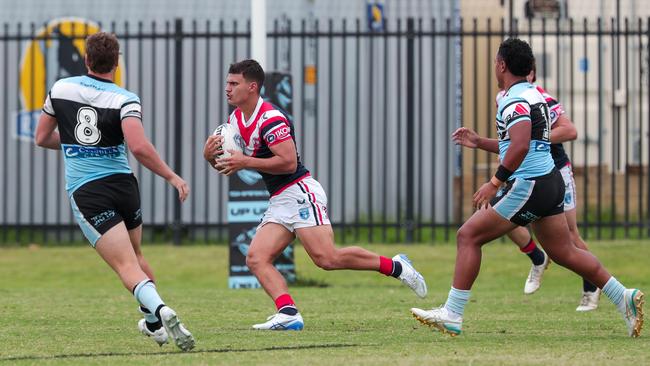 Darcy Smith.Picture: Adam Wrightson Photography. NSWRL Junior Reps - Round 6SG Ball CupCronulla vs Sydney RoostersCronulla High School, 11:45am.8 March 2025.