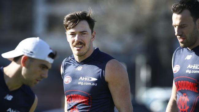 Michael Hibberd, centre, will make way for Dustin Martin in The Phantom’s team.