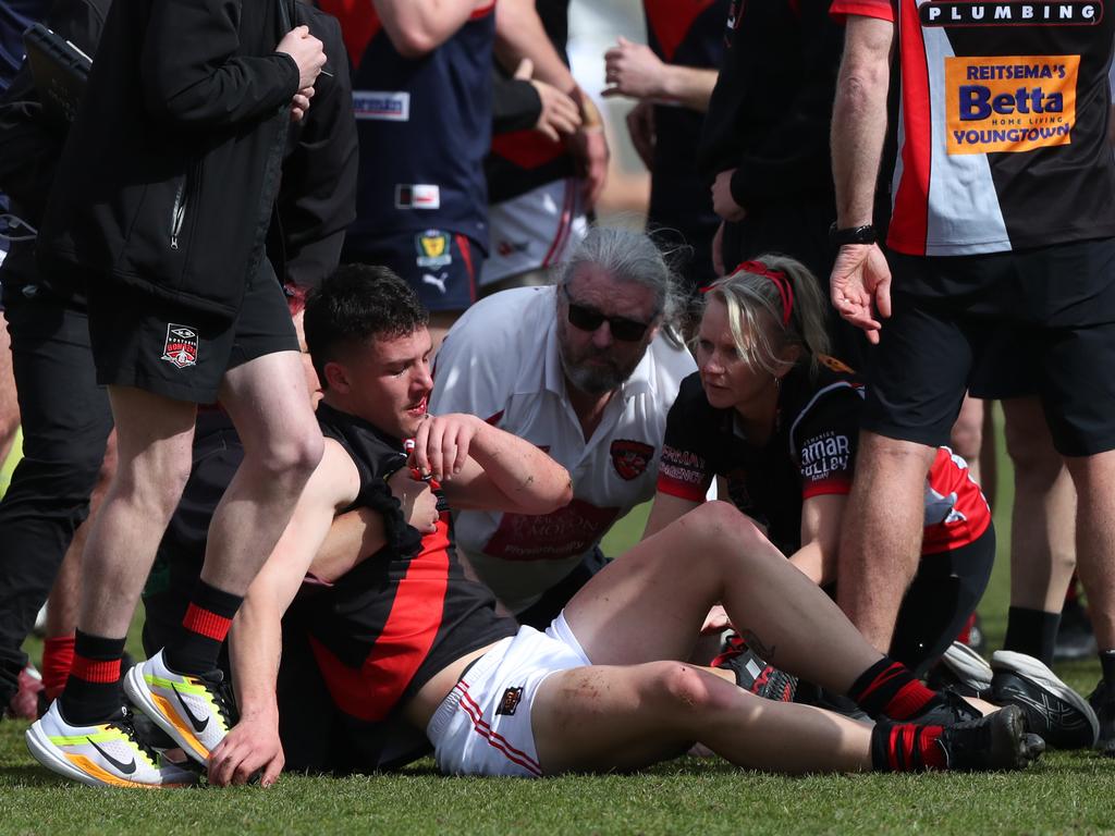 Jasper French North Launceston. North Hobart TSL development league winners 2023. Picture: Nikki Davis-Jones