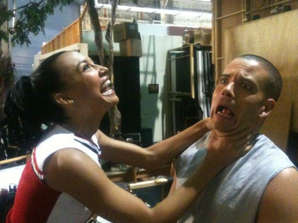 Naya and Mark dated in real life.