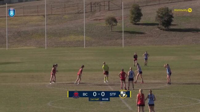 Replay: Barker College v St Francis (Girls) - AFL NSW/ACT Tier 1 Senior Schools Cup Boys Regional & Girls State Finals