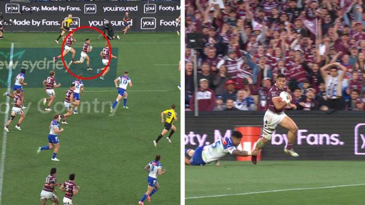 Manly steal victory with STUNNING try