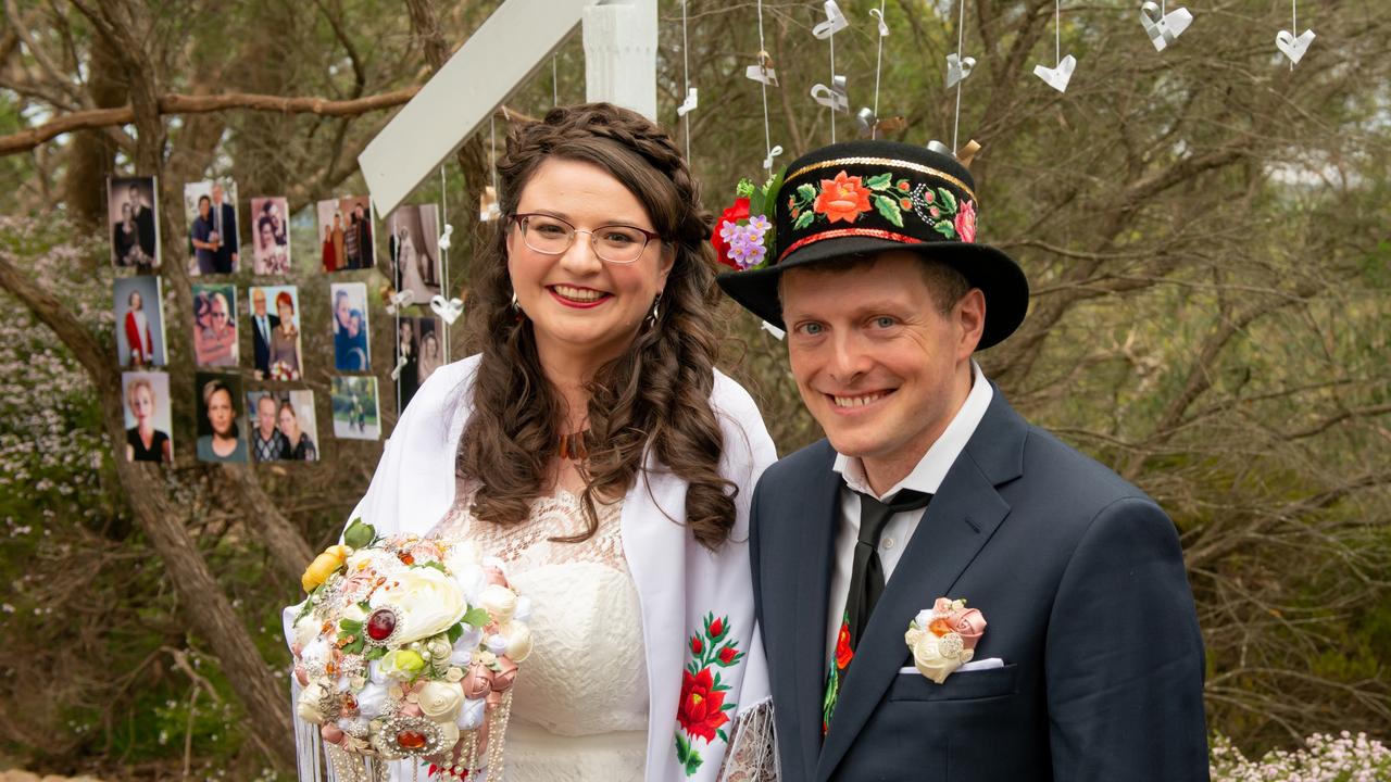 Wedding of Agata Malgorzata Chittleborough &amp; Matthew Brett Leibhardt. Picture: Rebekah Bianca Photography