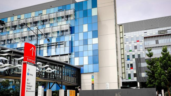 Gold Coast University Hospital. Picture: Patrick Hamilton/AFP