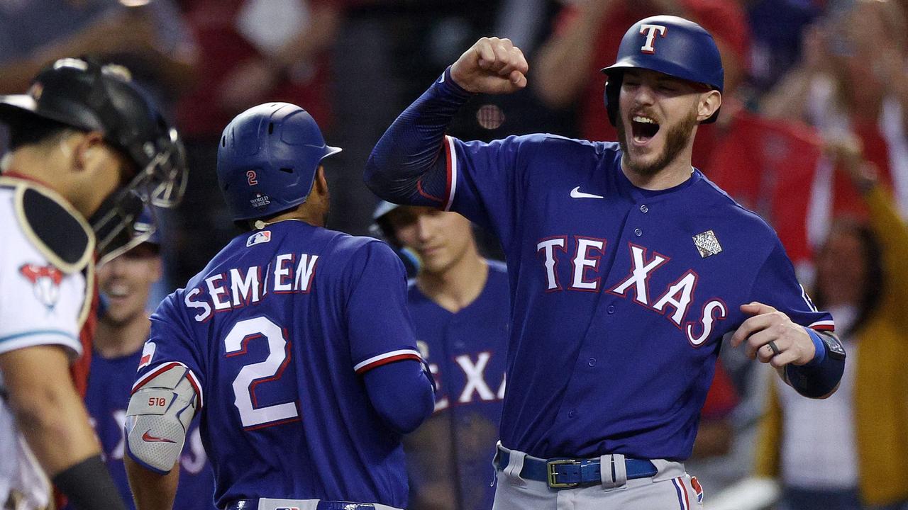 I Rangers hanno vinto le World Series.  (Foto di Harry Howe/Getty Images Nord America/Getty Images tramite AFP)