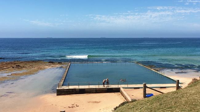 Bulli Rock pool. Picture: Wollongong City Council