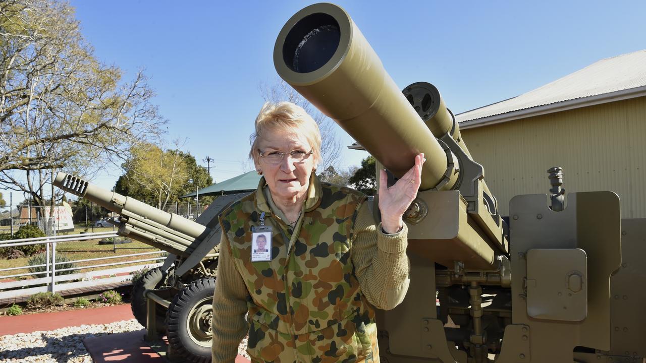 Milne Bay Military Museum president Marian Jones in 2015. Photo Bev Lacey / The Chronicle