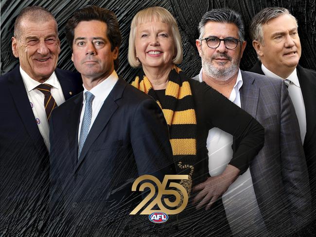 AFL 25: This century's top powerbrokers