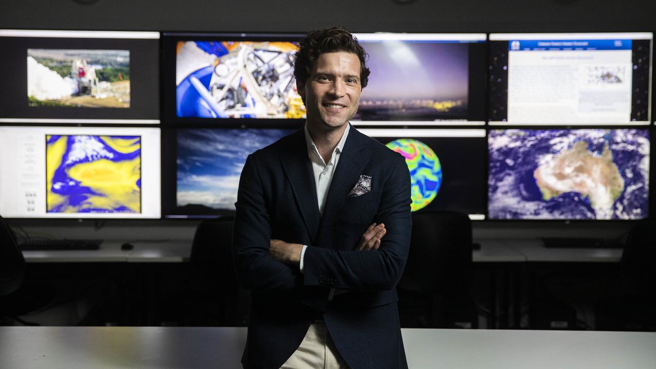 Swinburne University astronomer and director of the Space Technology and Industry Institute, Associate Professor Alan Duffy said the new message would advance previous efforts to contact extraterrestrial life. Picture: Aaron Francis/The Australian