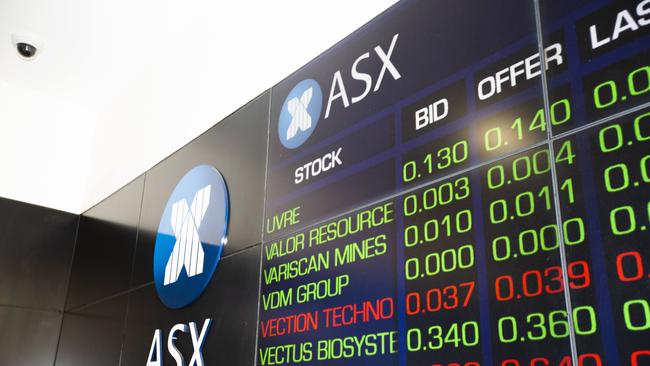 Health stocks were the strongest performers, rising 1 per cent. Picture: NCA NewsWire / Christian Gilles