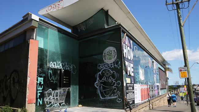 The derelict Balmain Tigers Leagues Club on Victoria Road has been rejected for redevelopment again. Picture: Toby Zerna