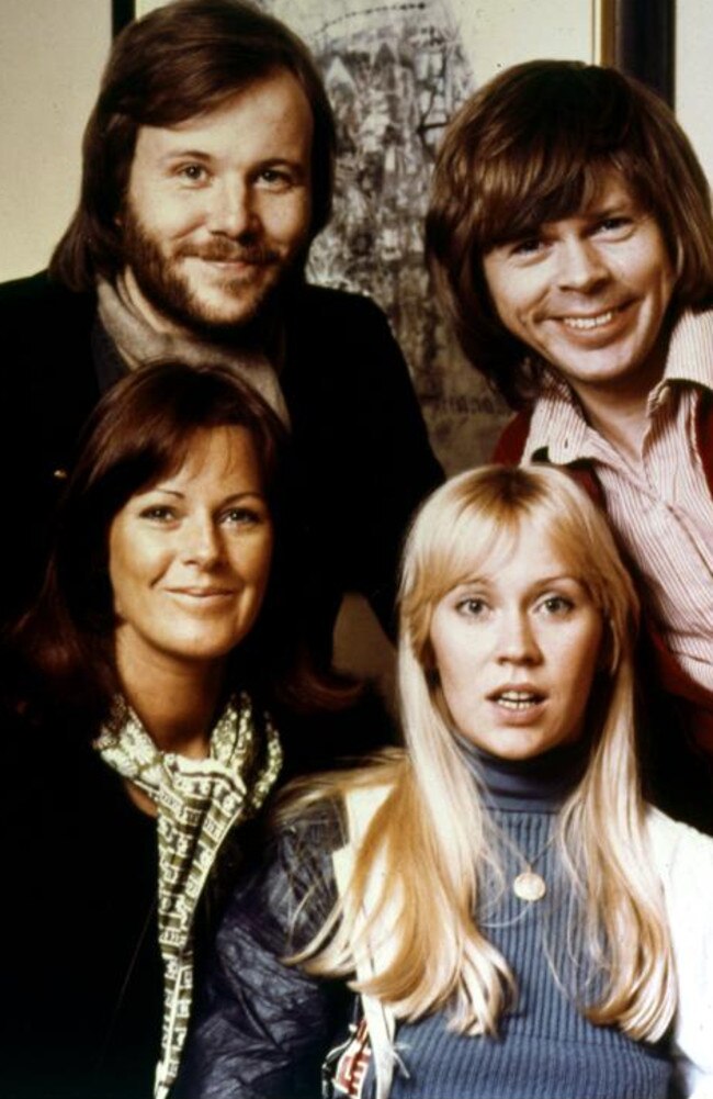 Eurovision royalty ... ABBA lays claim to the best song in the event’s history. Picture: AP