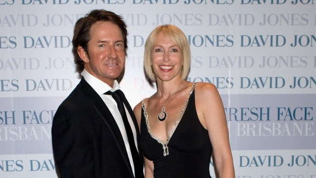 Fashion designers Daniel Lightfoot and Susie Lightfoot attend the official launch of the new David Jones store in Brisbane on February 9, 2008. Picture: Marc Grimwade/WireImage