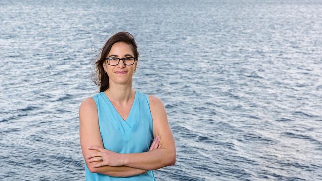 Dr Blake Chapman is a marine biologist and shark expert. Picture: University of Queensland