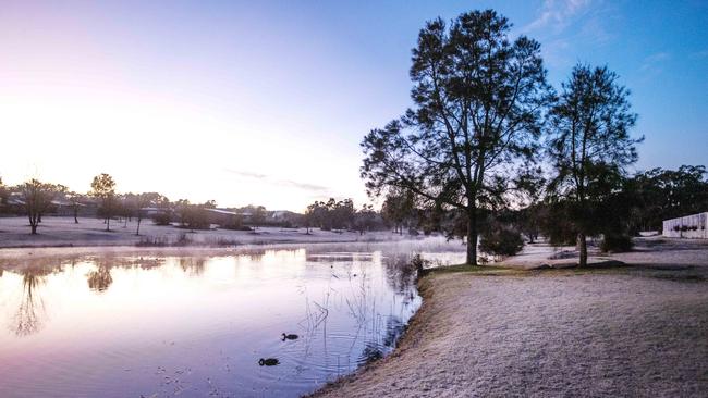 Stanthorpe – Granite Belt. Temperatures fell below zero in the Granite Belt. Picture: NIGEL HALLETT