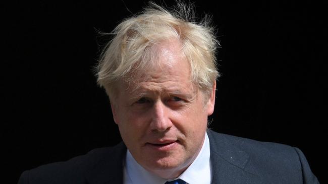 The partygate report found the former UK prime minster Boris Johnson misled the House of Commons. Picture: AFP