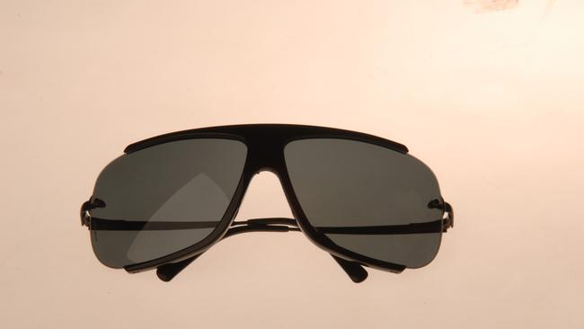 Two expensive pairs of sunglasses were stolen from the vehicle.