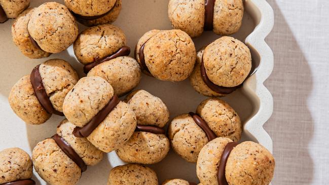 These hazelnut cookies make a “perfect kiss”. Photo: Nikki To / TWAM