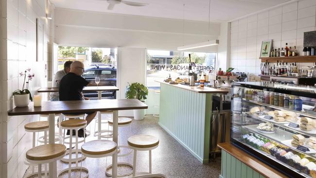 Inside Scott's Lunchonette and Bar in Palm Beach. Picture: Mark Cranitch.