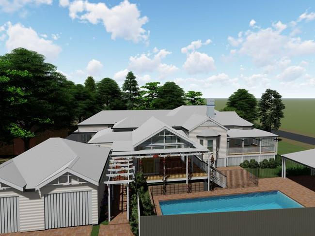 Proposal to refurbish and extend East Toowoomba character home