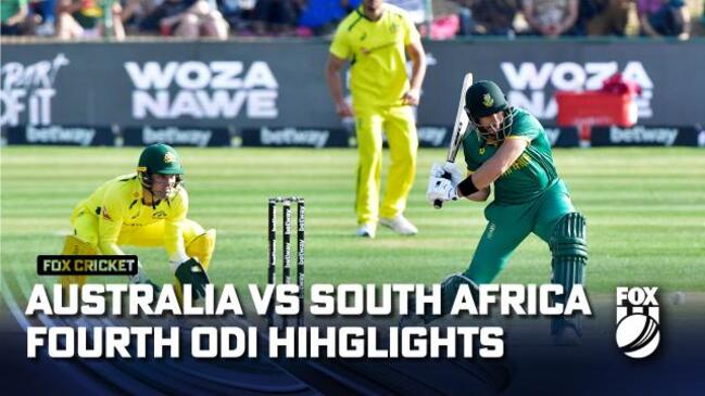 RSA vs. Australia: Fourth ODI Highlights