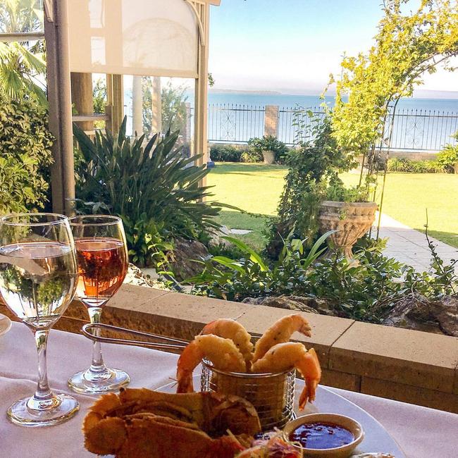 The Courthouse Restaurant is famous for its waterfront setting. Picture: The Courthouse Restaurant