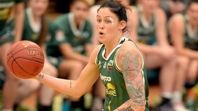 WNBL basketballer Tegan Cunningham has joined the Demons. Picture: Chris Eastman