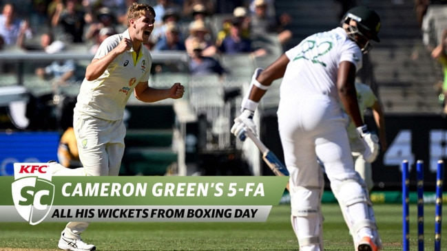 Cameron Green's five-fa on Boxing Day