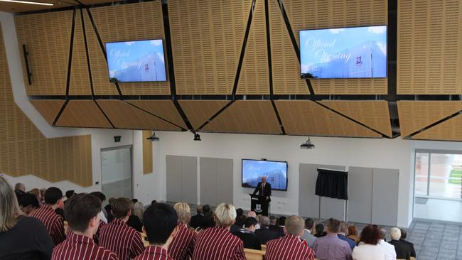 Ipswich Grammar School students make use of the $10.5 million STEM centre. Pic: Ipswich City Council