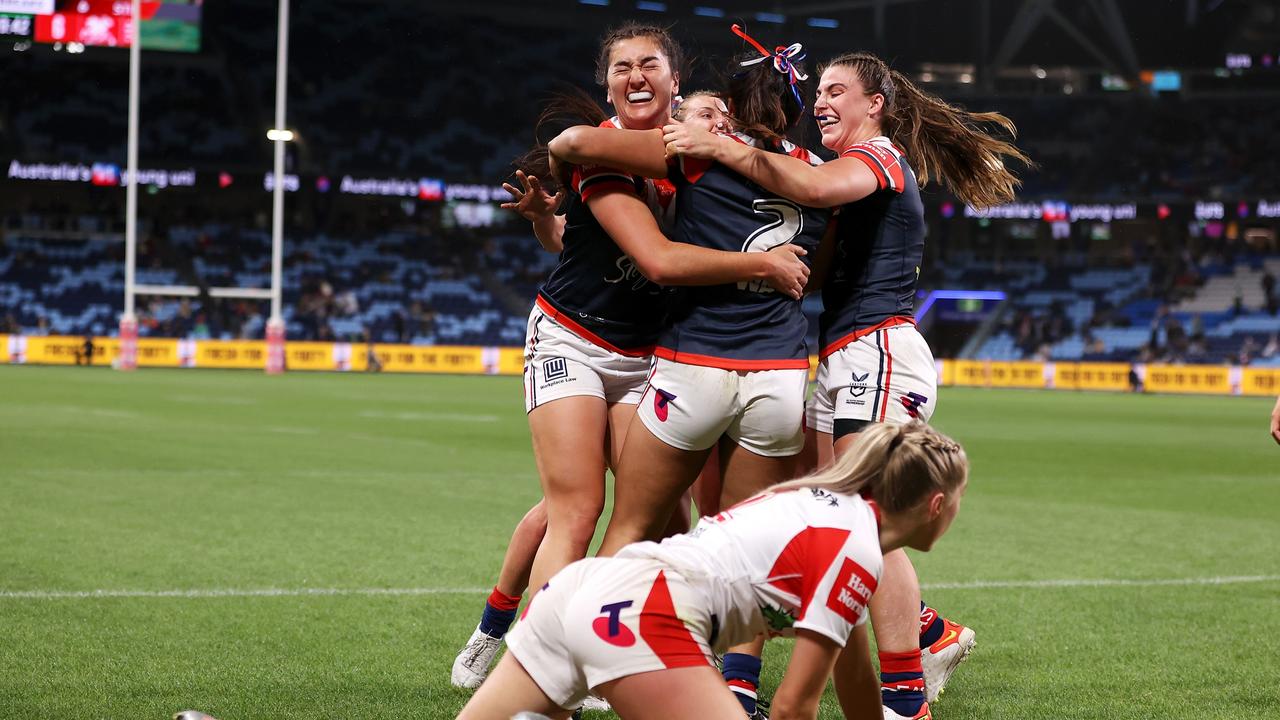 The Dragons were outclassed by the Roosters in the grand final rematch. Picture; Mark Kolbe/Getty Images