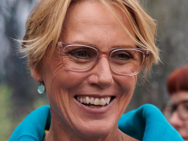 MELBOURNE, AUSTRALIA - MARCH 16, 2025:  Independent Federal Member for Goldstein Zoe Daniel MP cancels launch her 2025 election campaign due to bad weather.Picture: NewsWire/ Nadir Kinani